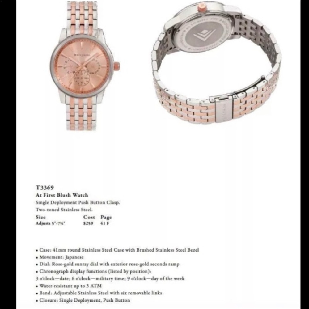 - Brand New Silpada At First Blush Watch - Picture 3 of 4
